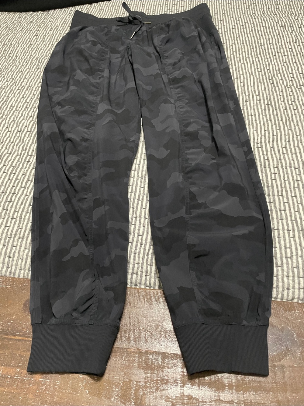 lululemon athletica Black Camo Jogger Pants
